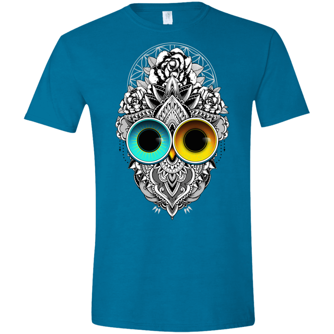 T-Shirts Antique Sapphire / S Eclipse Men's Semi-Fitted Softstyle