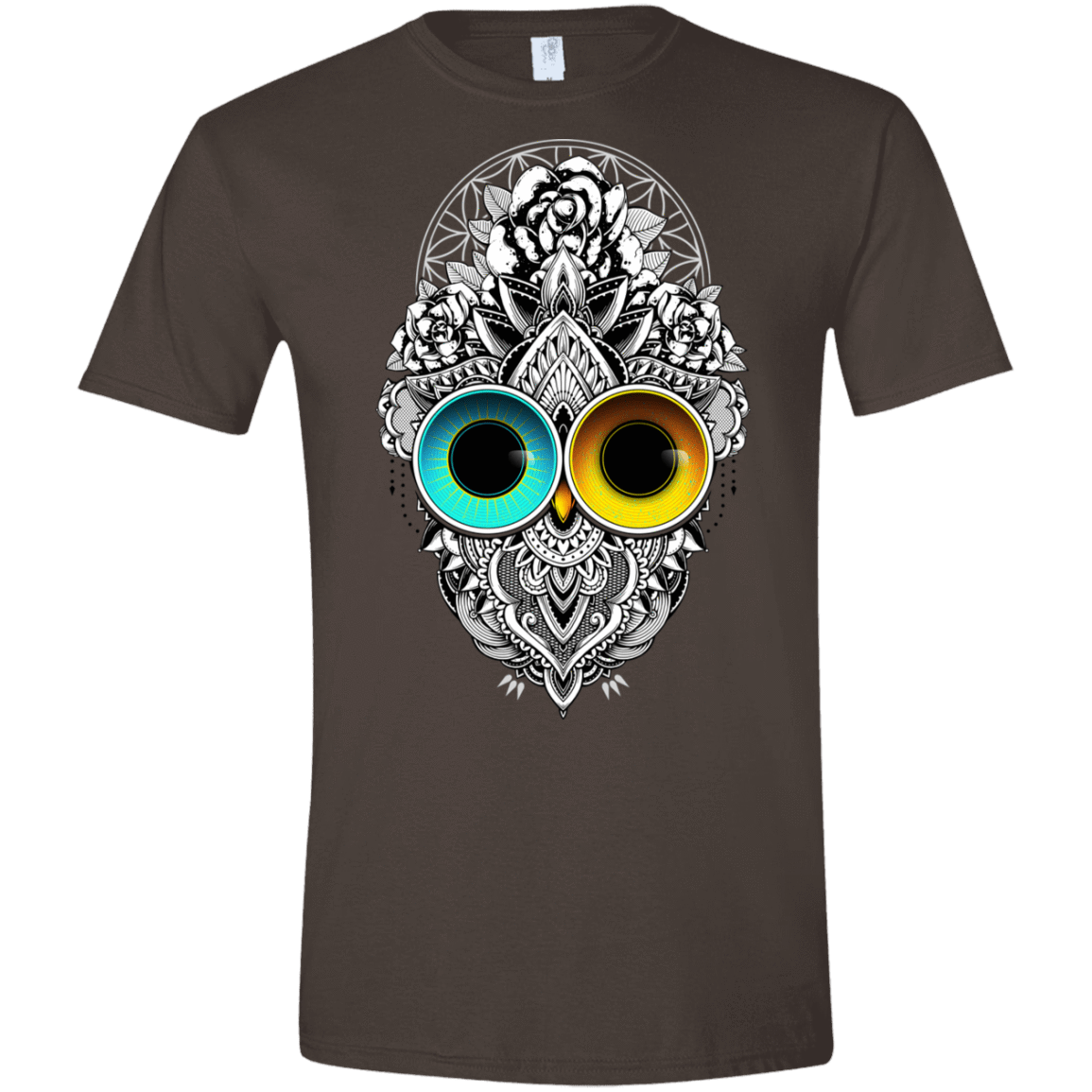 T-Shirts Dark Chocolate / S Eclipse Men's Semi-Fitted Softstyle