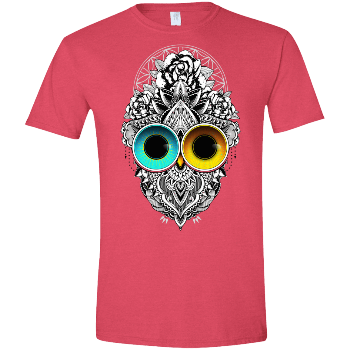 T-Shirts Heather Red / S Eclipse Men's Semi-Fitted Softstyle