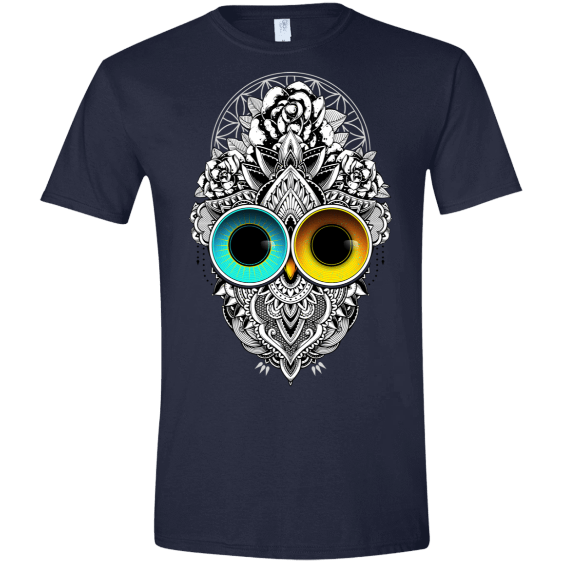 T-Shirts Navy / X-Small Eclipse Men's Semi-Fitted Softstyle