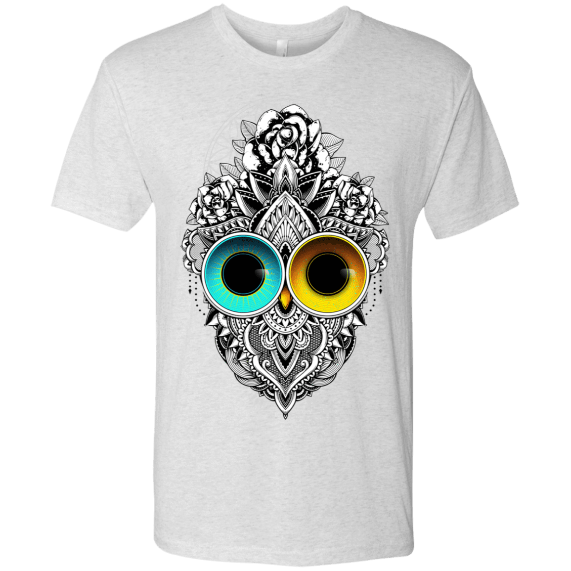 T-Shirts Heather White / S Eclipse Men's Triblend T-Shirt