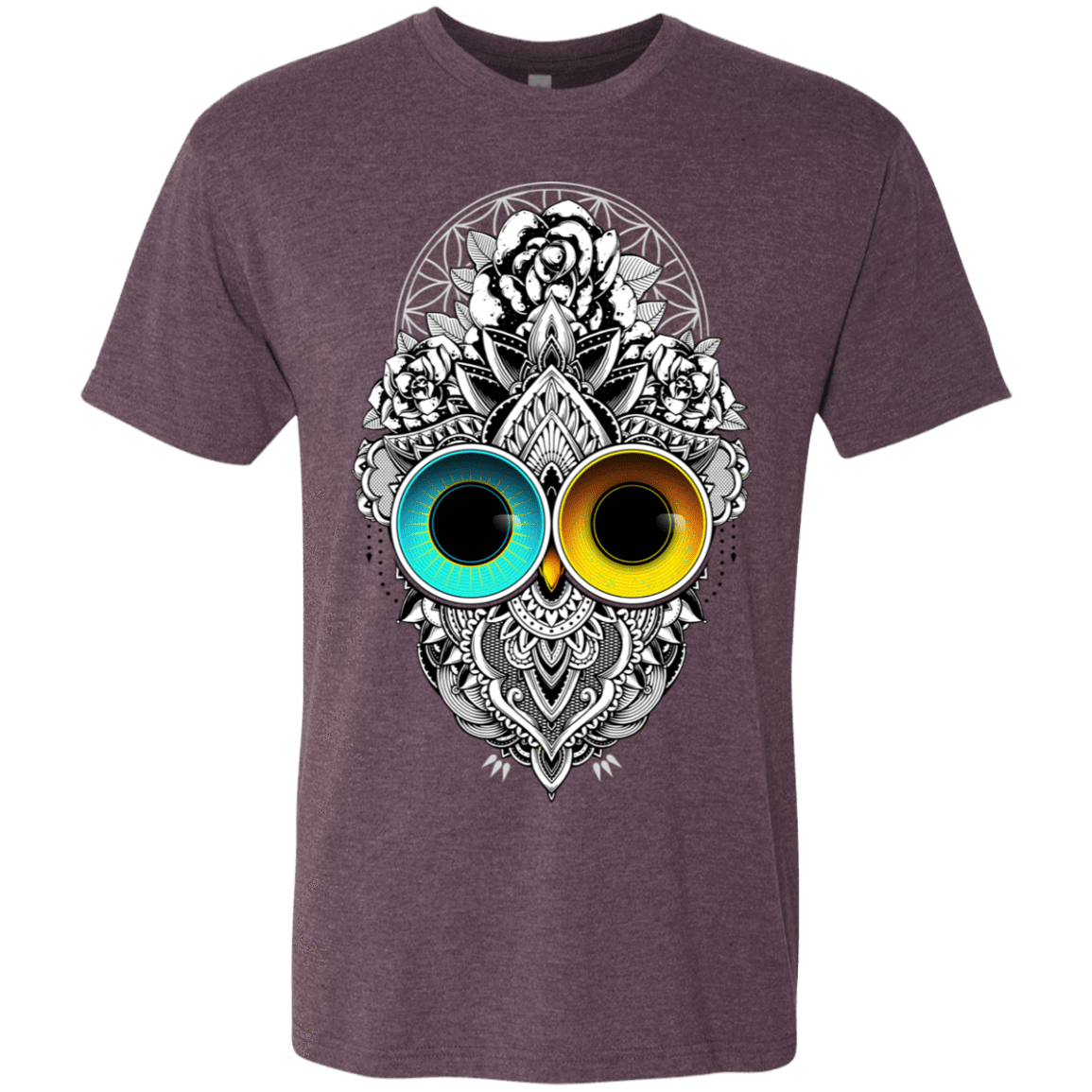 T-Shirts Vintage Purple / S Eclipse Men's Triblend T-Shirt