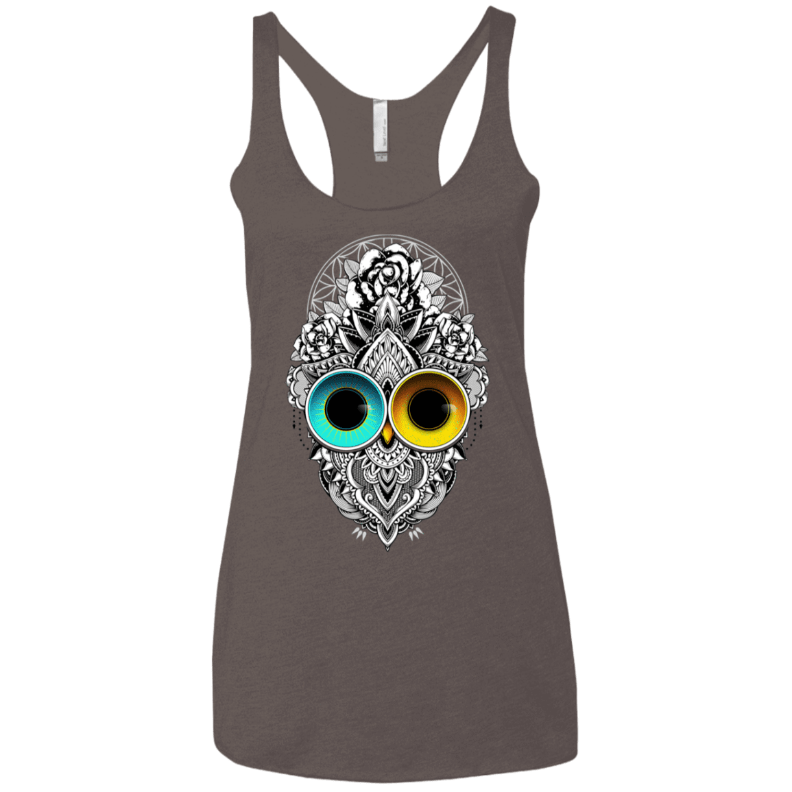 T-Shirts Macchiato / X-Small Eclipse Women's Triblend Racerback Tank