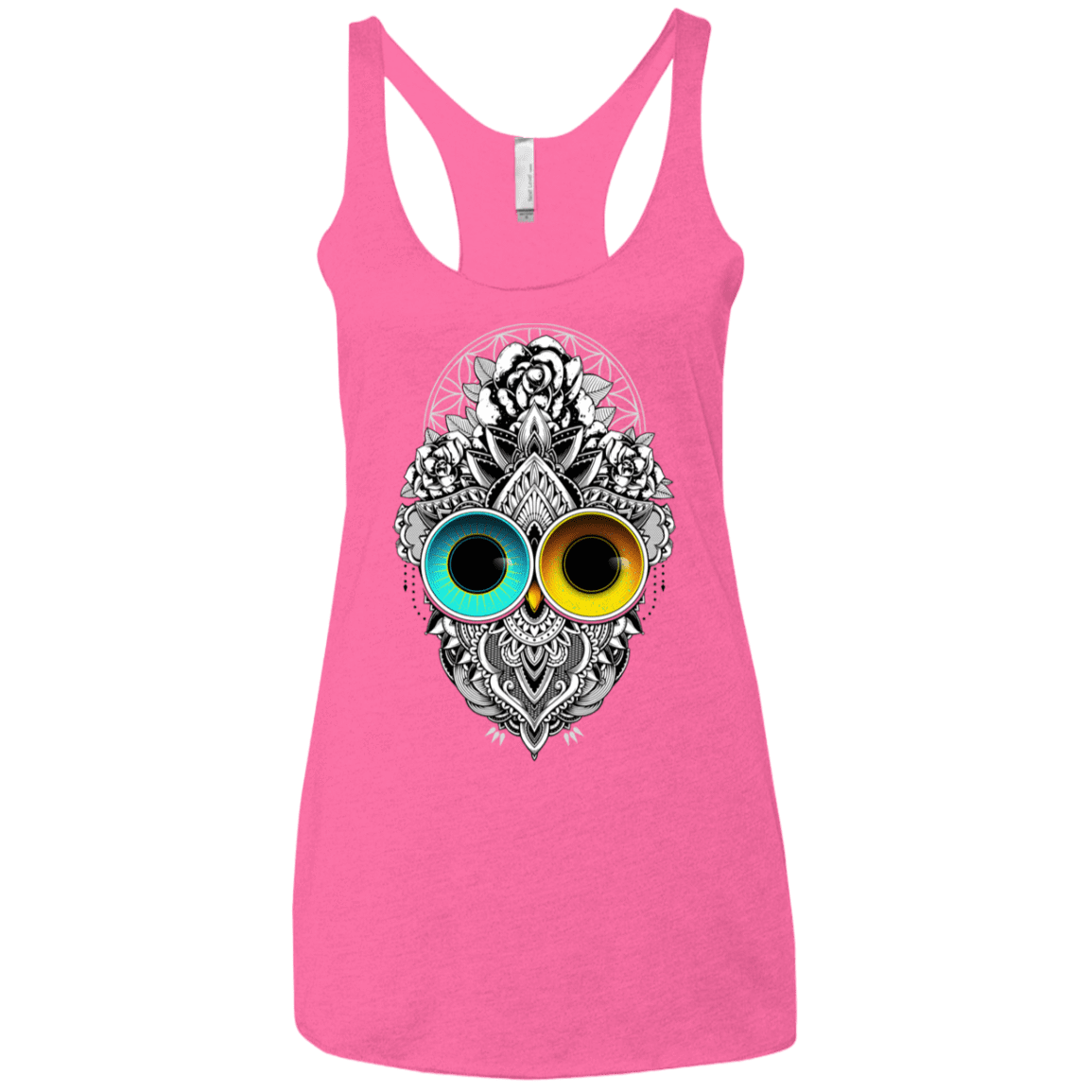 T-Shirts Vintage Pink / X-Small Eclipse Women's Triblend Racerback Tank