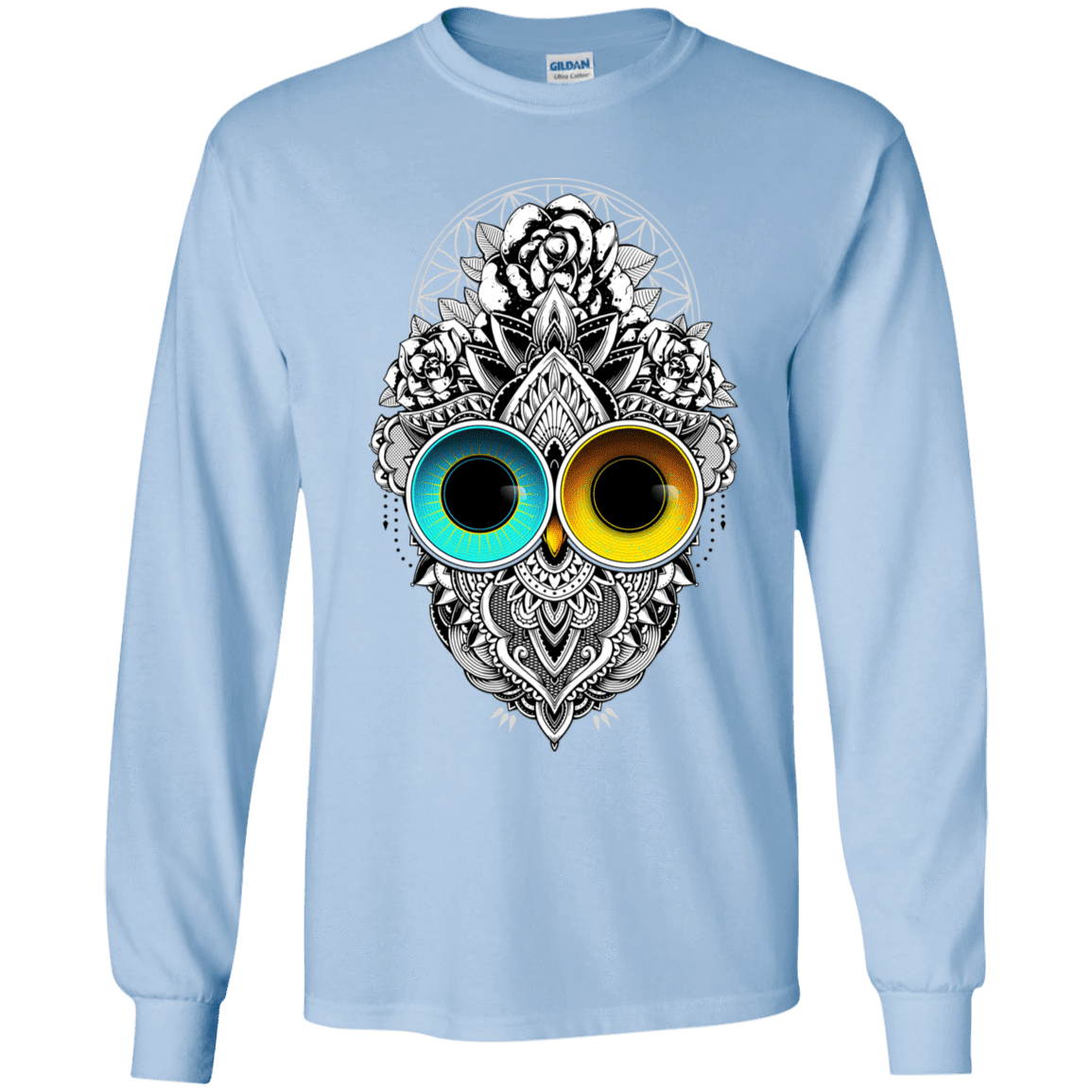 T-Shirts Light Blue / YS Eclipse Youth Long Sleeve T-Shirt