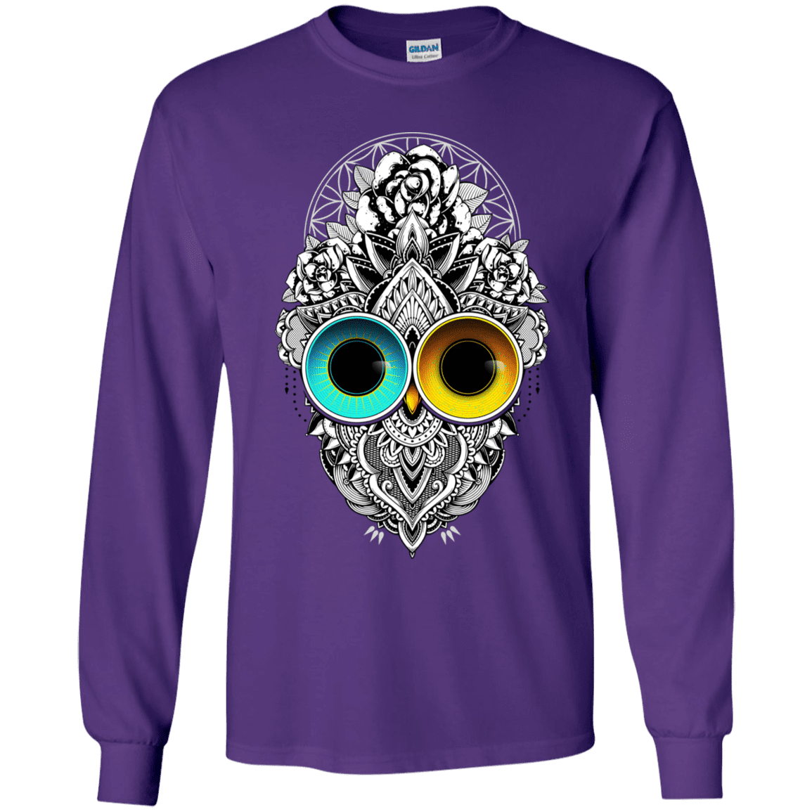 T-Shirts Purple / YS Eclipse Youth Long Sleeve T-Shirt