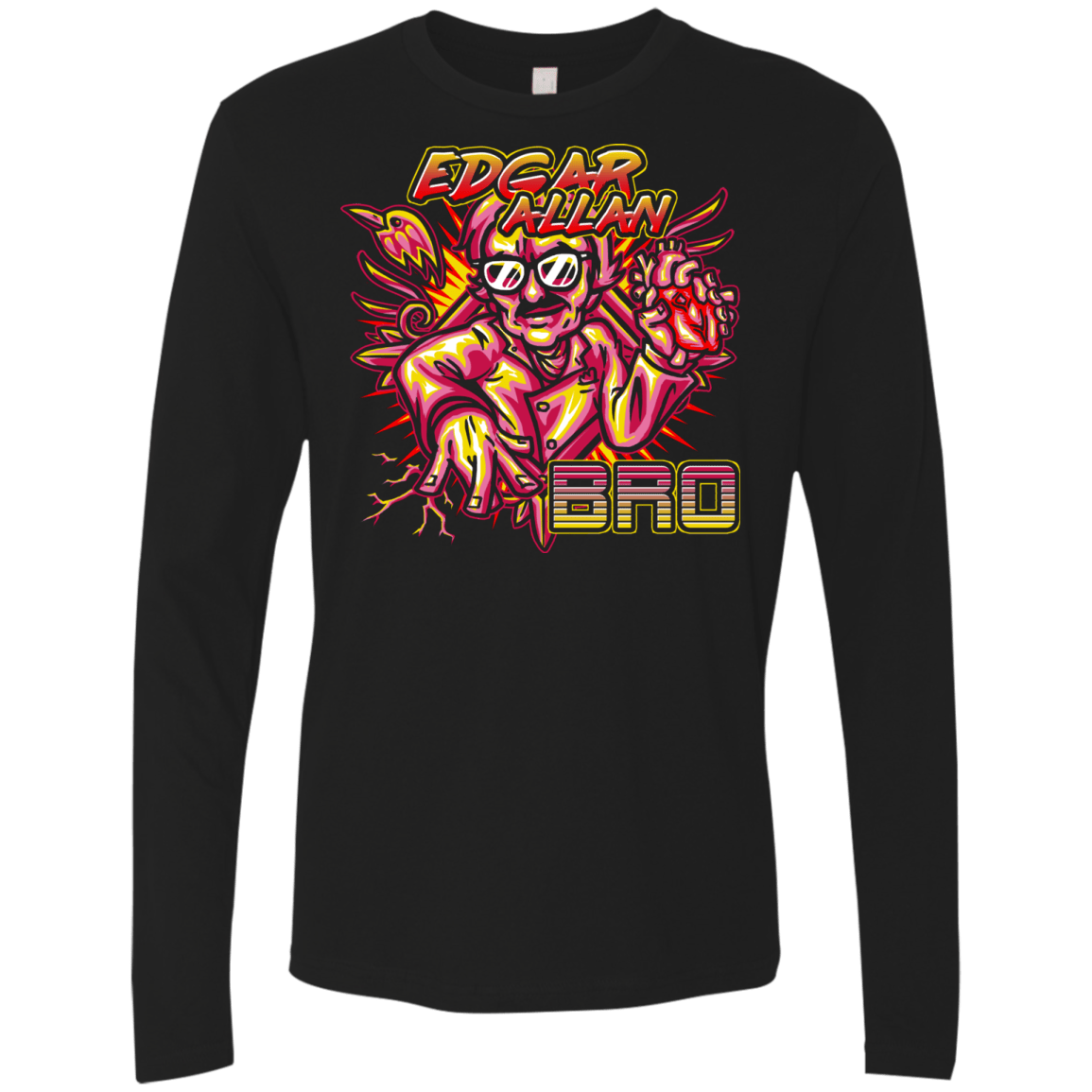 T-Shirts Black / S Edgar Allan Bro Men's Premium Long Sleeve