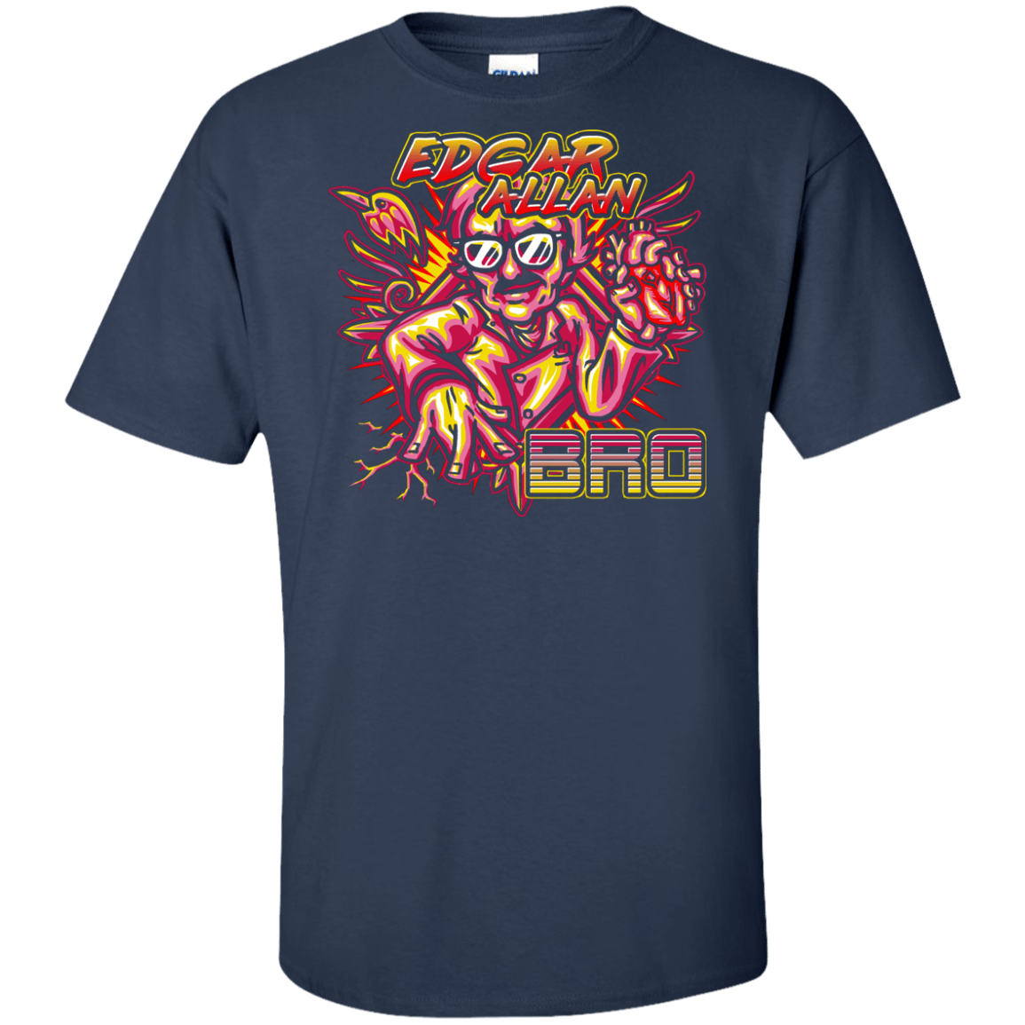 T-Shirts Navy / XLT Edgar Allan Bro Tall T-Shirt
