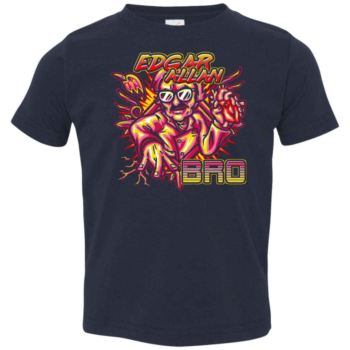 T-Shirts Navy / 2T Edgar Allan Bro Toddler Premium T-Shirt
