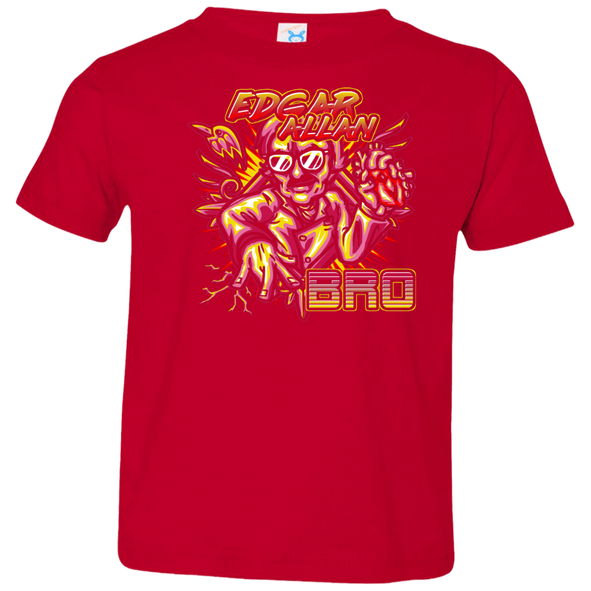 T-Shirts Red / 2T Edgar Allan Bro Toddler Premium T-Shirt