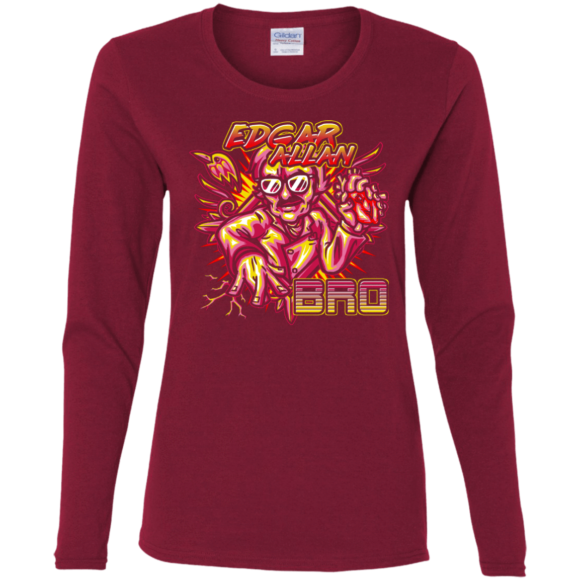 T-Shirts Cardinal / S Edgar Allan Bro Women's Long Sleeve T-Shirt
