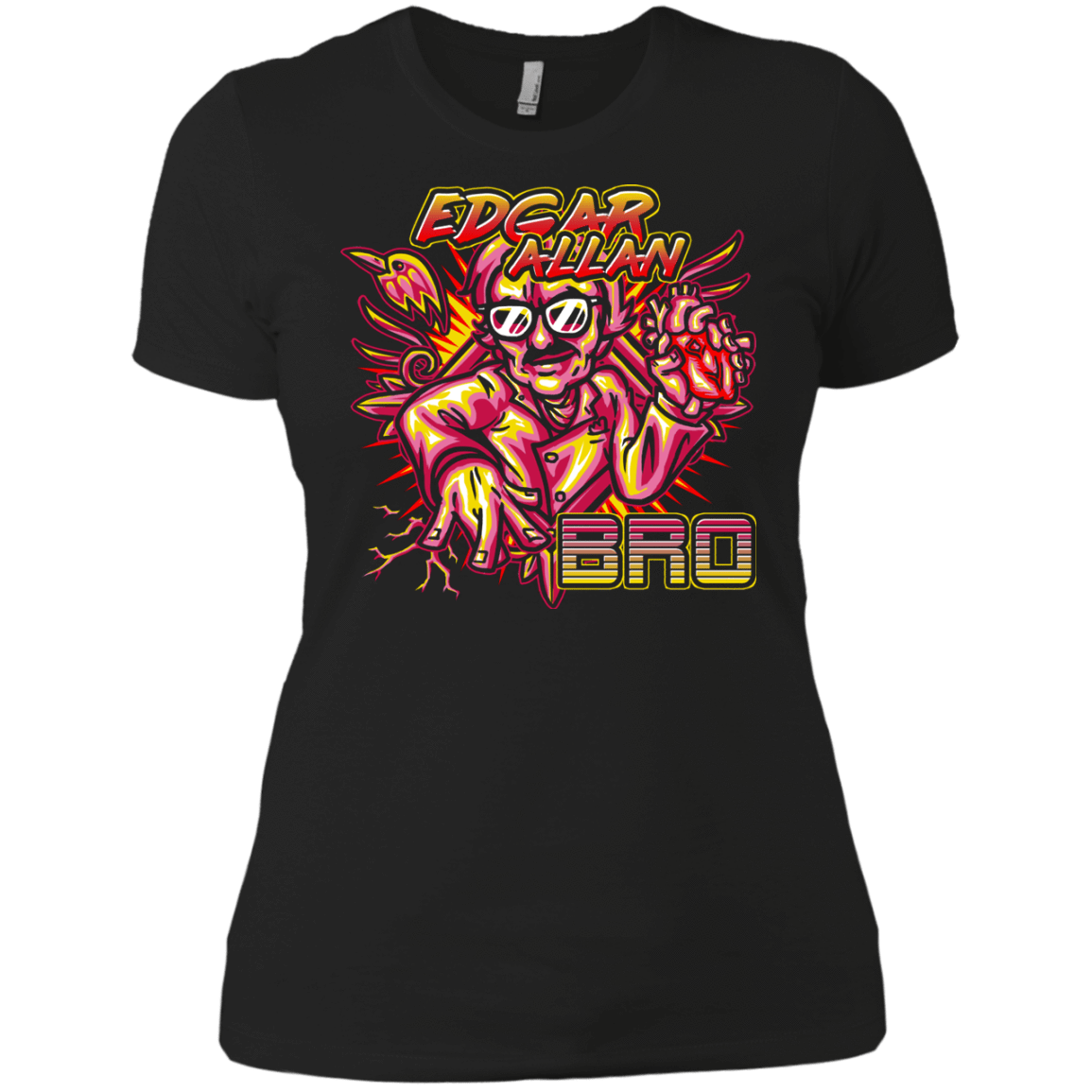 T-Shirts Black / X-Small Edgar Allan Bro Women's Premium T-Shirt