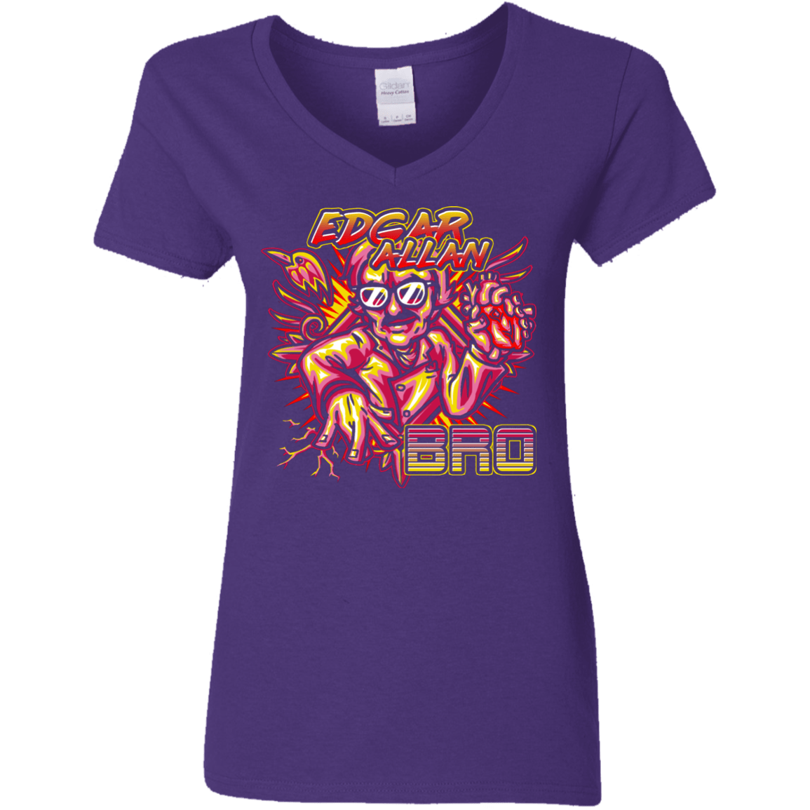Edgar Allan Bro Women's V-Neck T-Shirt