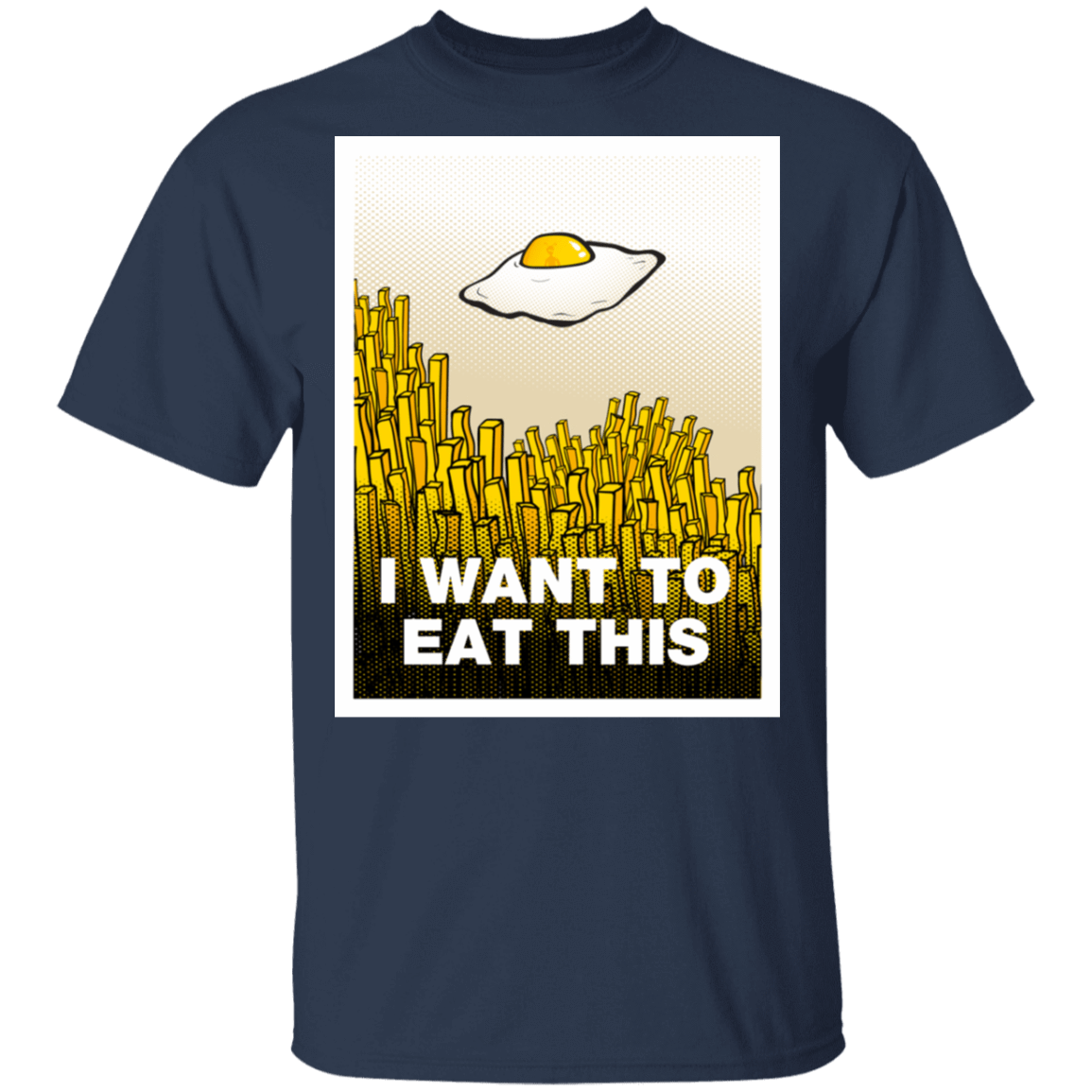 T-Shirts Navy / S Egg Files T-Shirt
