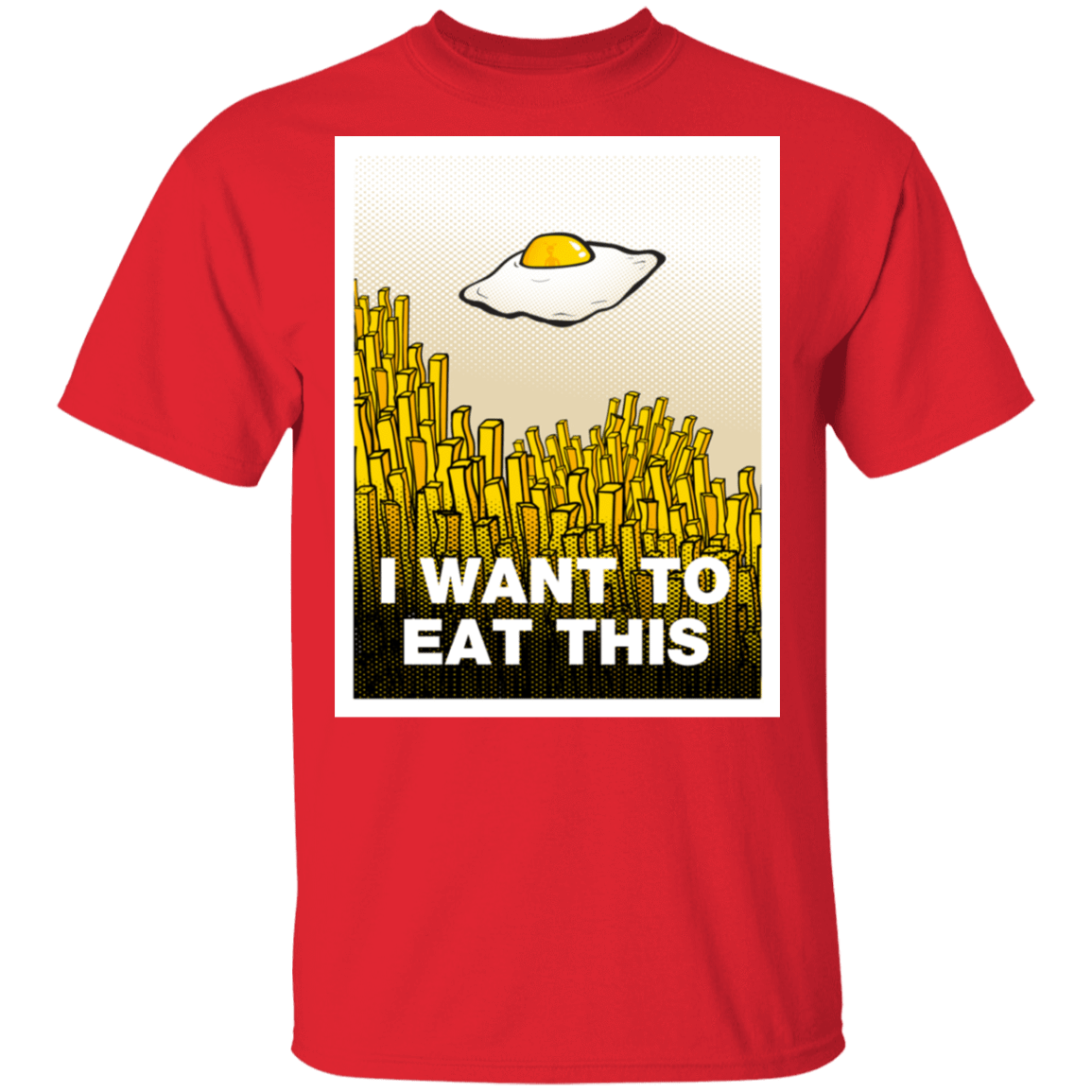 T-Shirts Red / S Egg Files T-Shirt