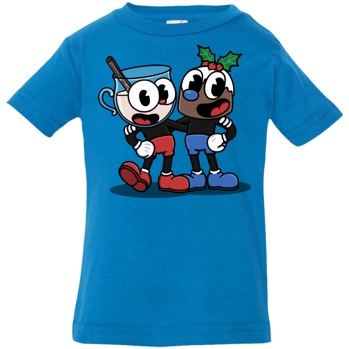 T-Shirts Cobalt / 6 Months Eggnoghead and Puddingman Infant Premium T-Shirt