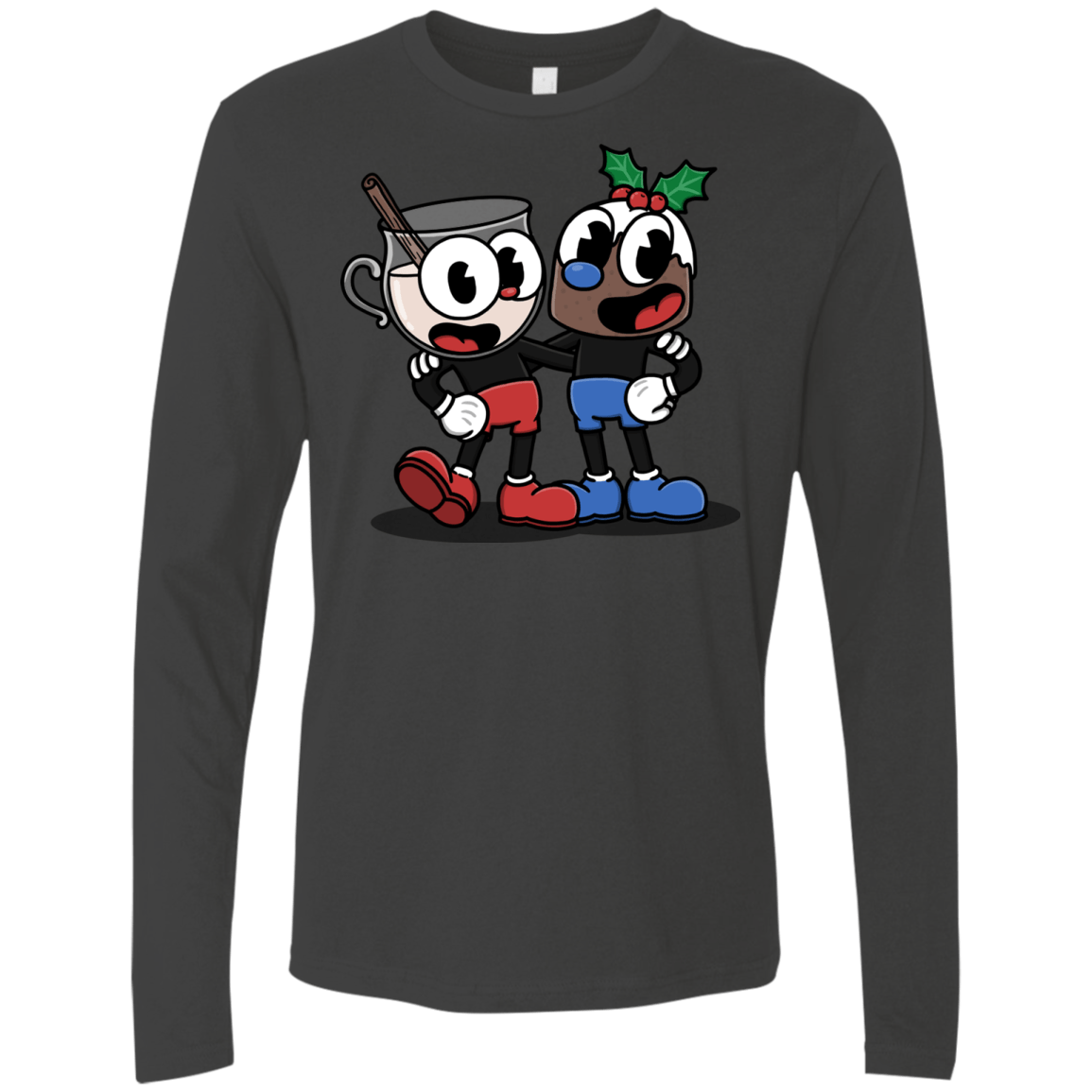 T-Shirts Heavy Metal / S Eggnoghead and Puddingman Men's Premium Long Sleeve