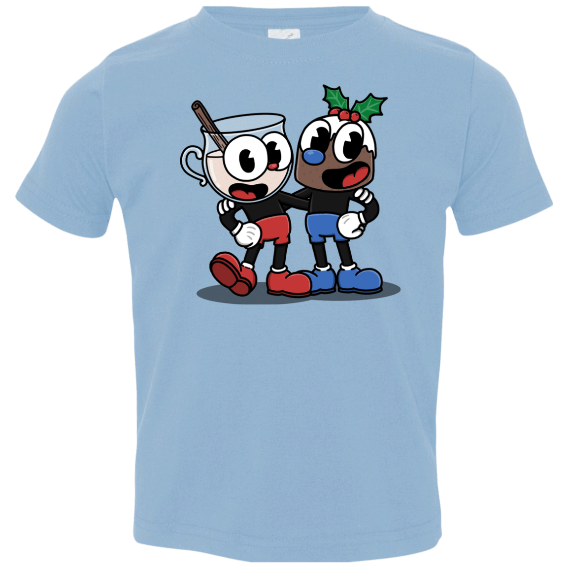T-Shirts Light Blue / 2T Eggnoghead and Puddingman Toddler Premium T-Shirt