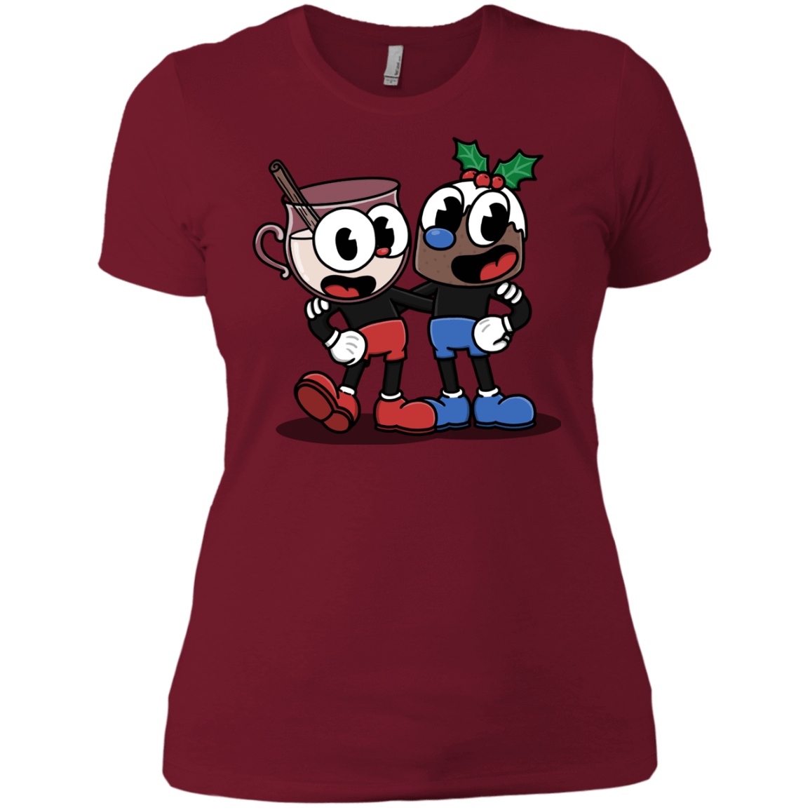 T-Shirts Scarlet / X-Small Eggnoghead and Puddingman Women's Premium T-Shirt