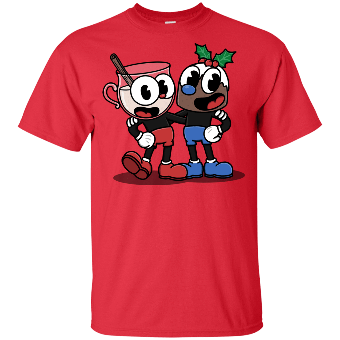 T-Shirts Red / YXS Eggnoghead and Puddingman Youth T-Shirt