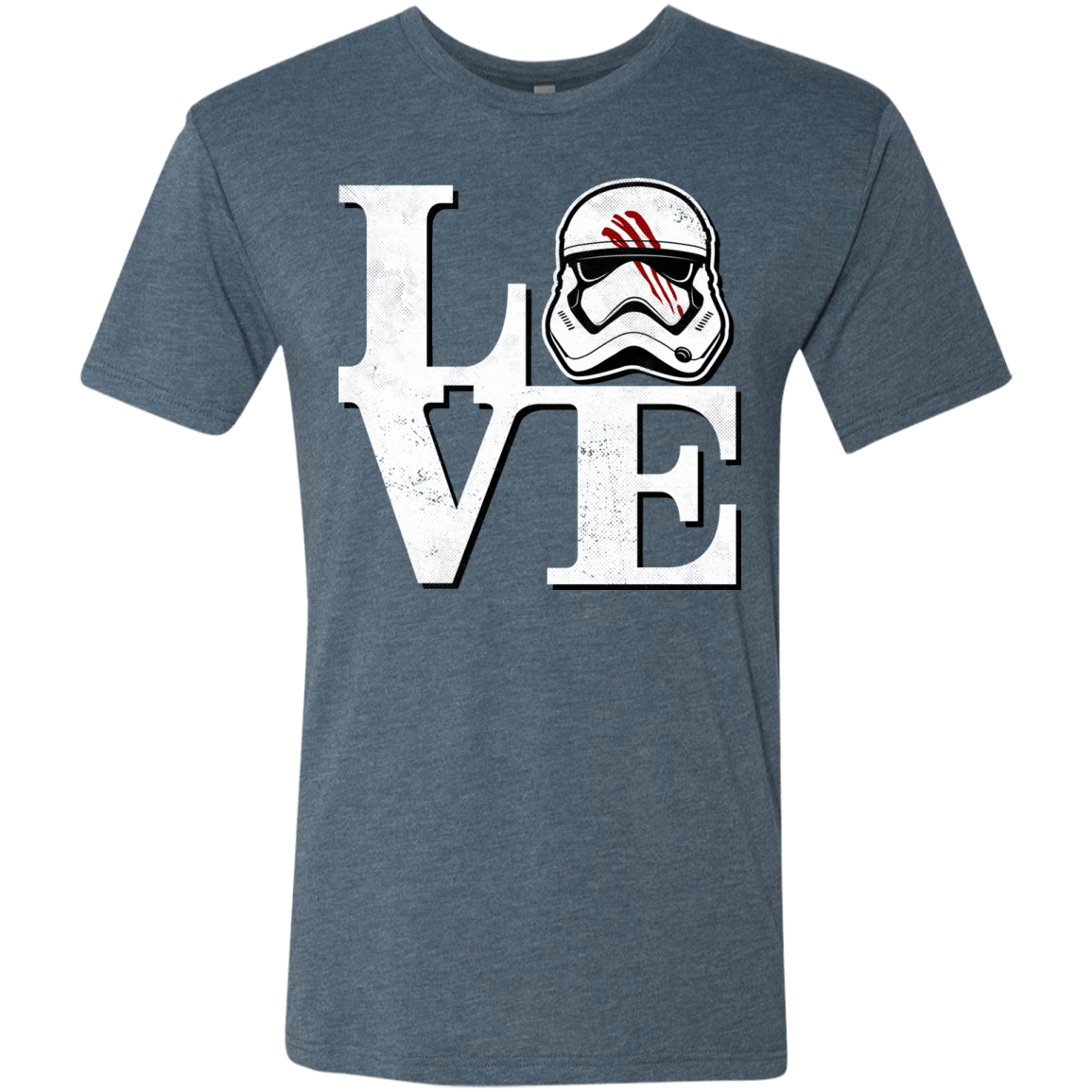 T-Shirts Indigo / Small Eight Seven Love Men's Triblend T-Shirt