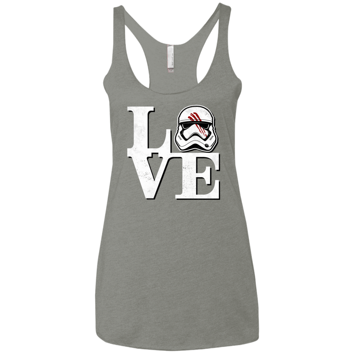 T-Shirts Venetian Grey / X-Small Eight Seven Love Women's Triblend Racerback Tank