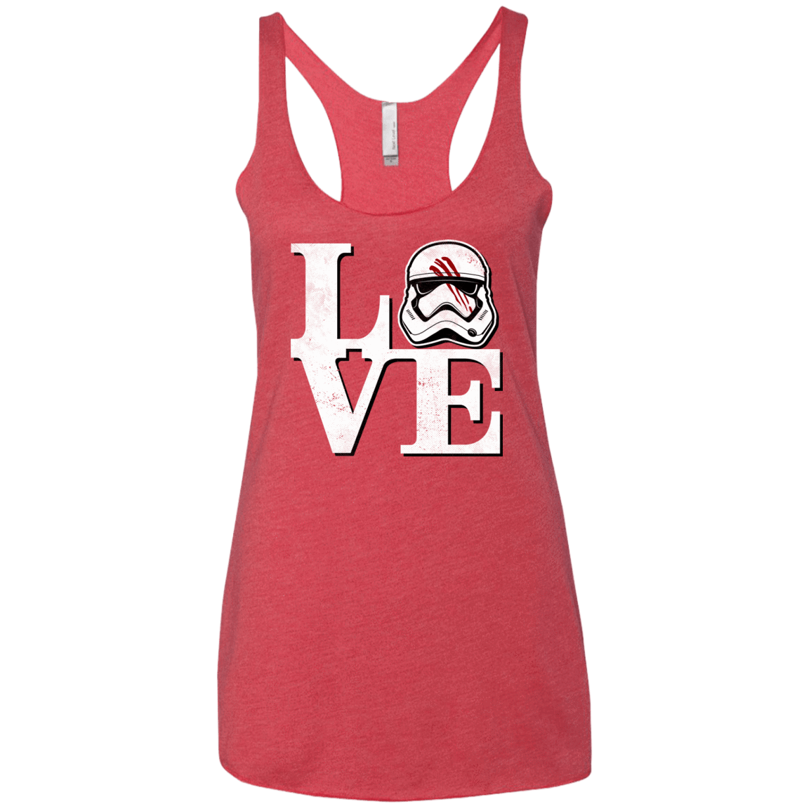 T-Shirts Vintage Red / X-Small Eight Seven Love Women's Triblend Racerback Tank