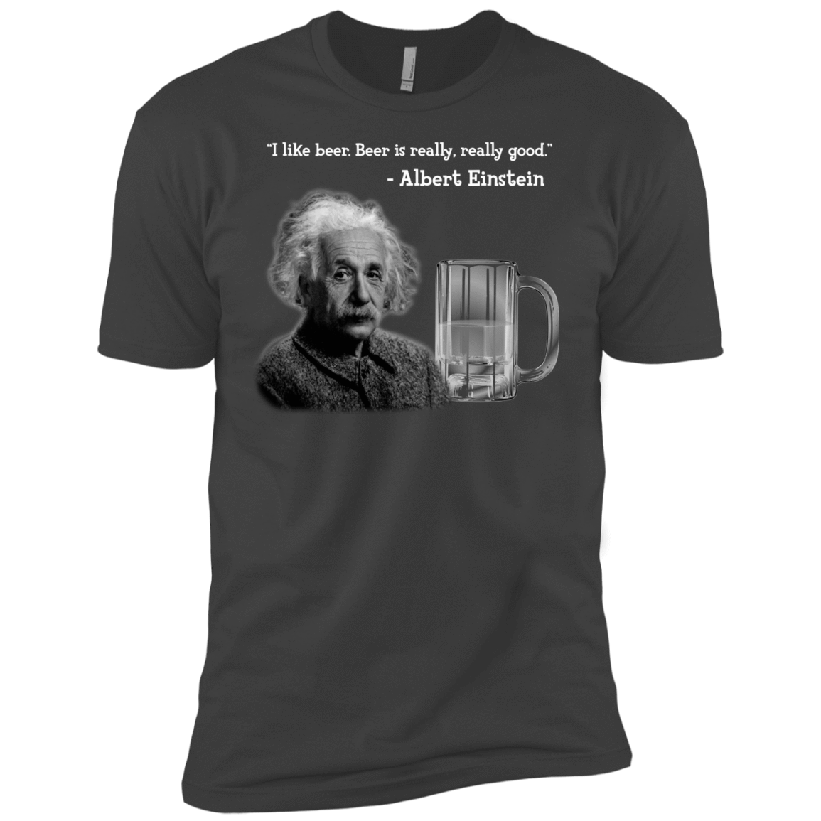 T-Shirts Heavy Metal / YXS Einstein Boys Premium T-Shirt