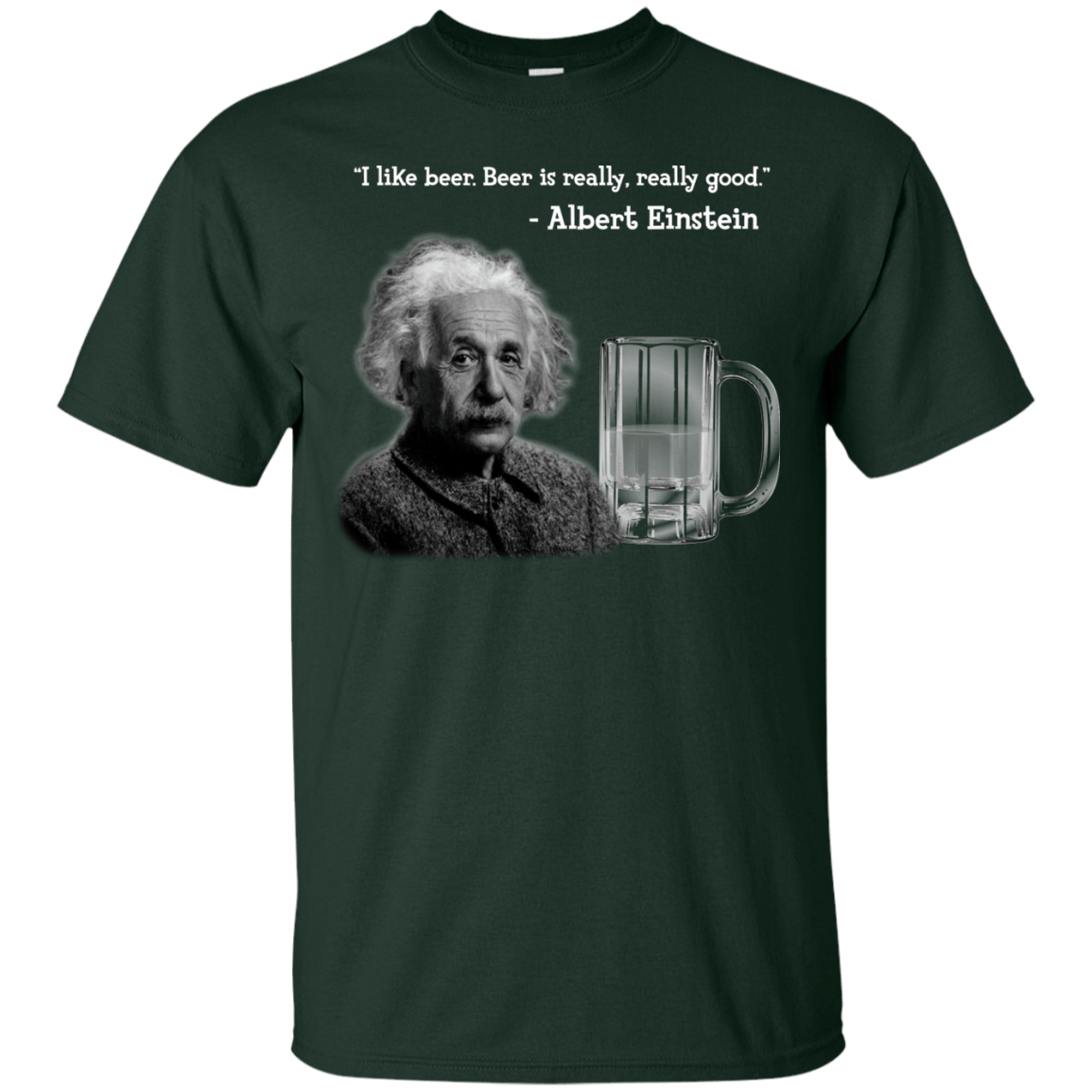 T-Shirts Forest / Small Einstein T-Shirt