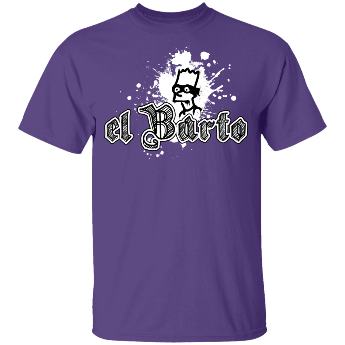 T-Shirts Purple / YXS el Barto Youth T-Shirt