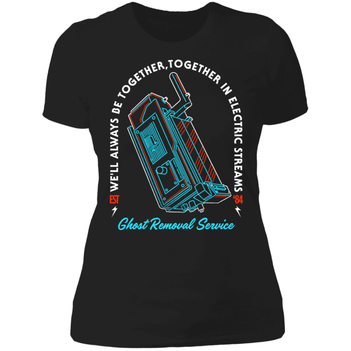 T-Shirts Black / X-Small Electric Streams Women's Premium T-Shirt