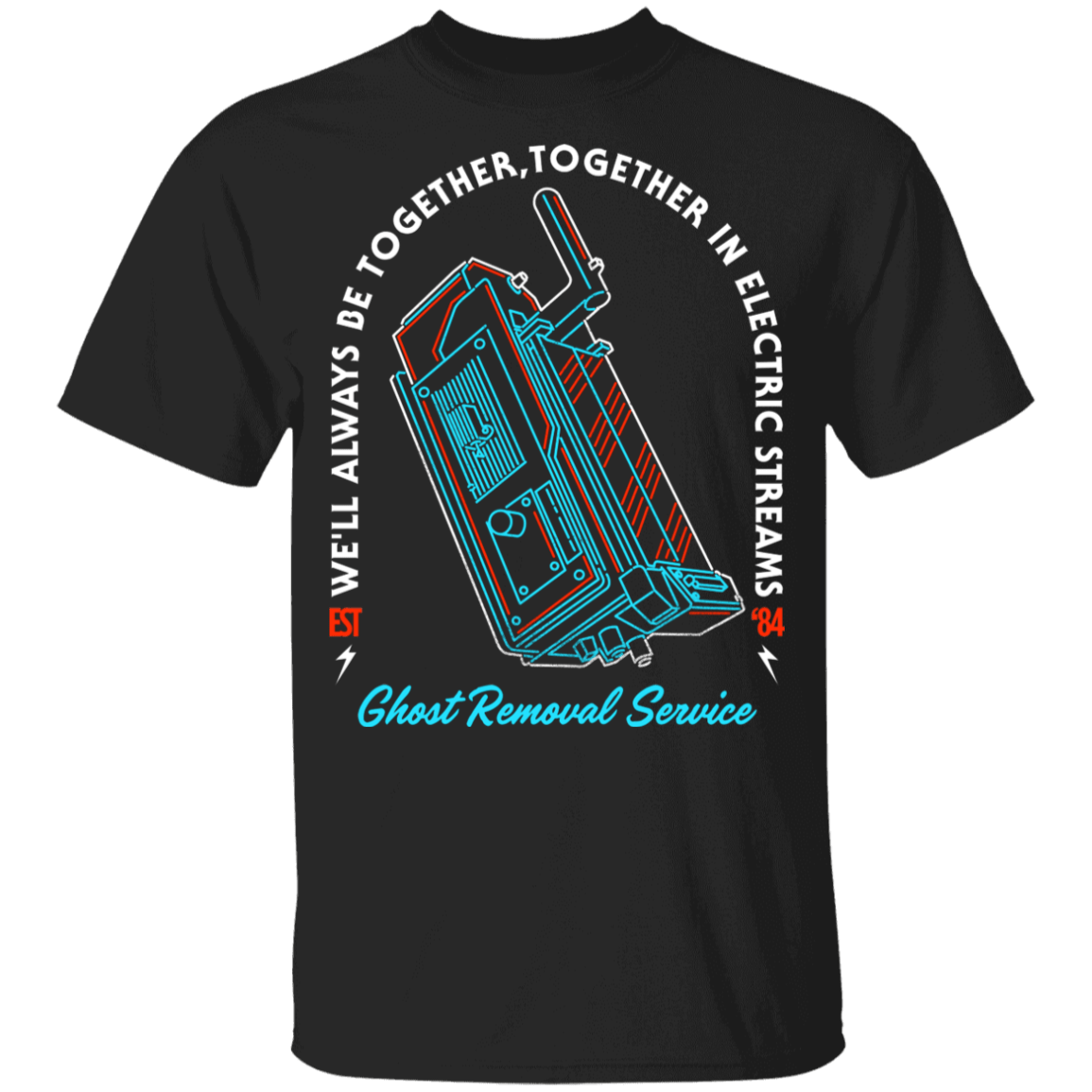 T-Shirts Black / YXS Electric Streams Youth T-Shirt