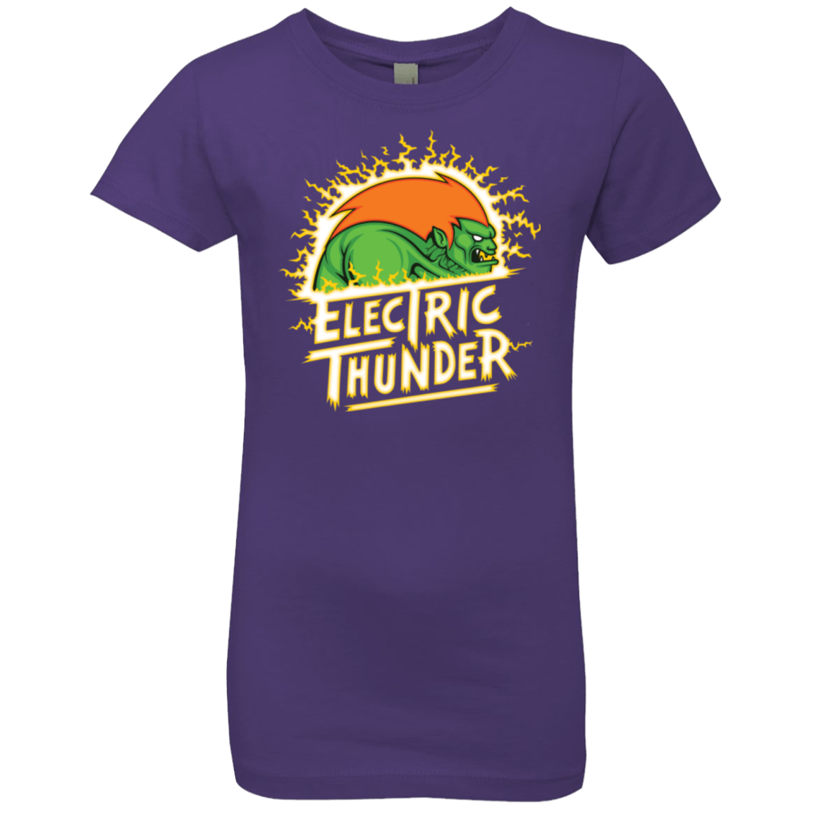 T-Shirts Purple Rush / YXS Electric Thunder Girls Premium T-Shirt
