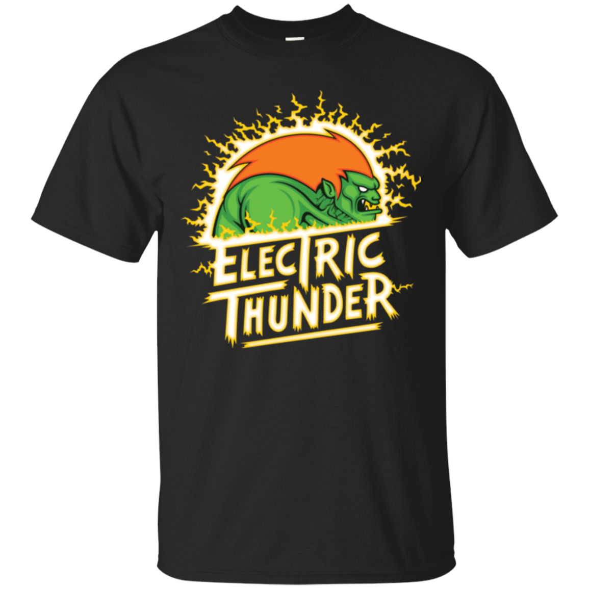 T-Shirts Black / Small Electric Thunder T-Shirt
