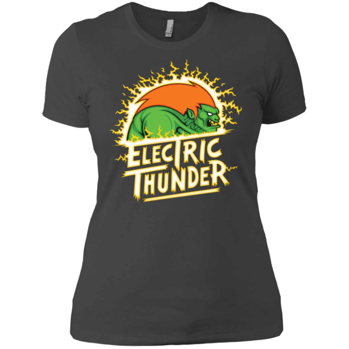T-Shirts Heavy Metal / X-Small Electric Thunder Women's Premium T-Shirt