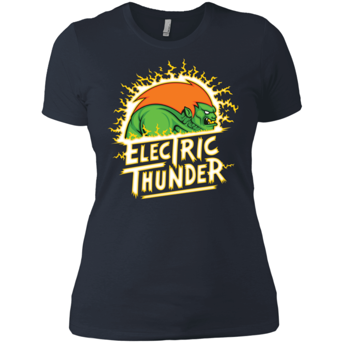 T-Shirts Indigo / X-Small Electric Thunder Women's Premium T-Shirt