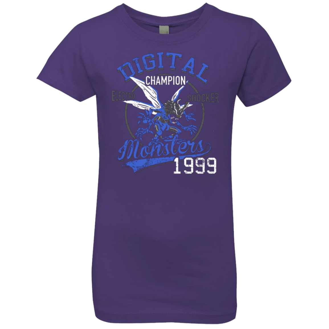 T-Shirts Purple Rush / YXS Electro Shocker Girls Premium T-Shirt