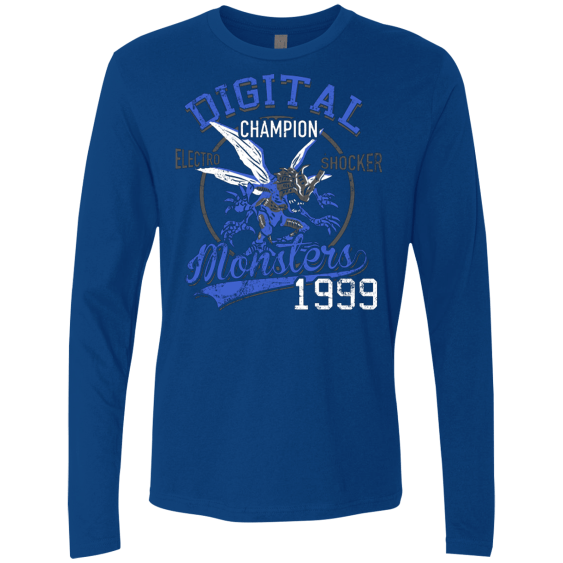 T-Shirts Royal / Small Electro Shocker Men's Premium Long Sleeve