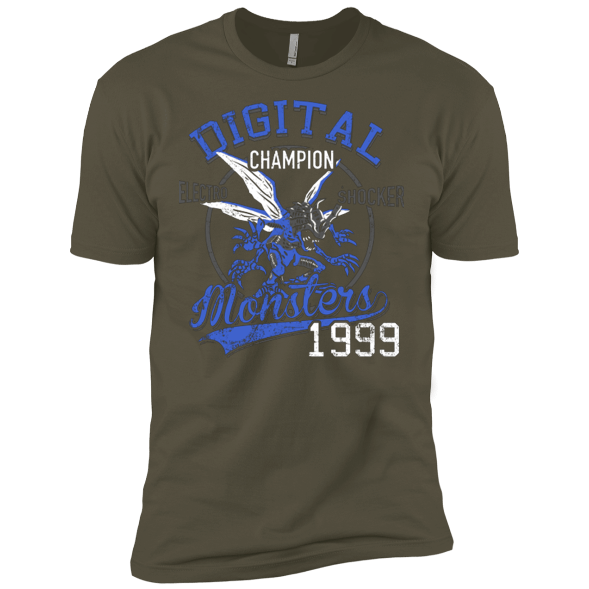 T-Shirts Military Green / X-Small Electro Shocker Men's Premium T-Shirt