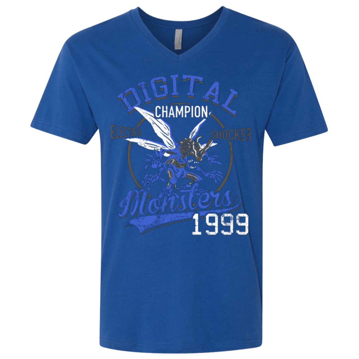 T-Shirts Royal / X-Small Electro Shocker Men's Premium V-Neck