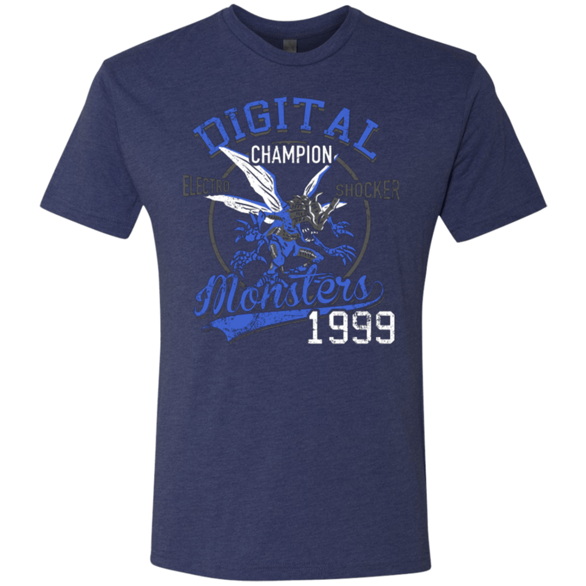 T-Shirts Vintage Navy / Small Electro Shocker Men's Triblend T-Shirt