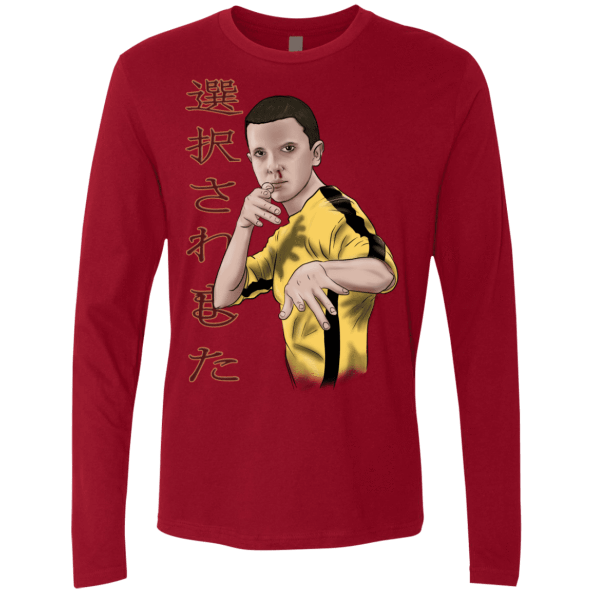 T-Shirts Cardinal / S ELEEven Men's Premium Long Sleeve