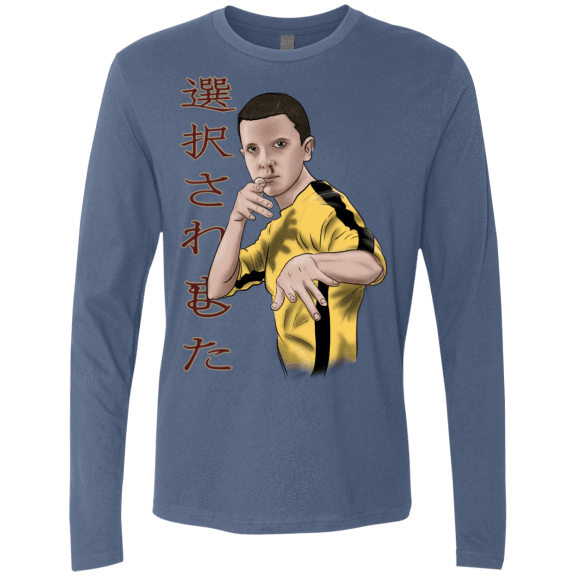 T-Shirts Indigo / S ELEEven Men's Premium Long Sleeve