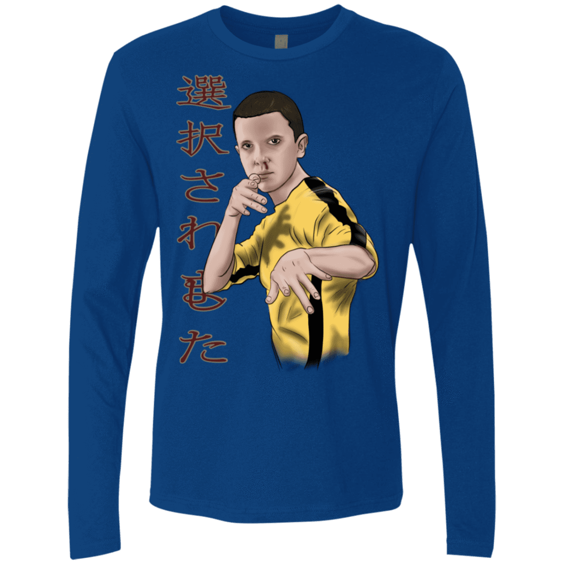 T-Shirts Royal / S ELEEven Men's Premium Long Sleeve