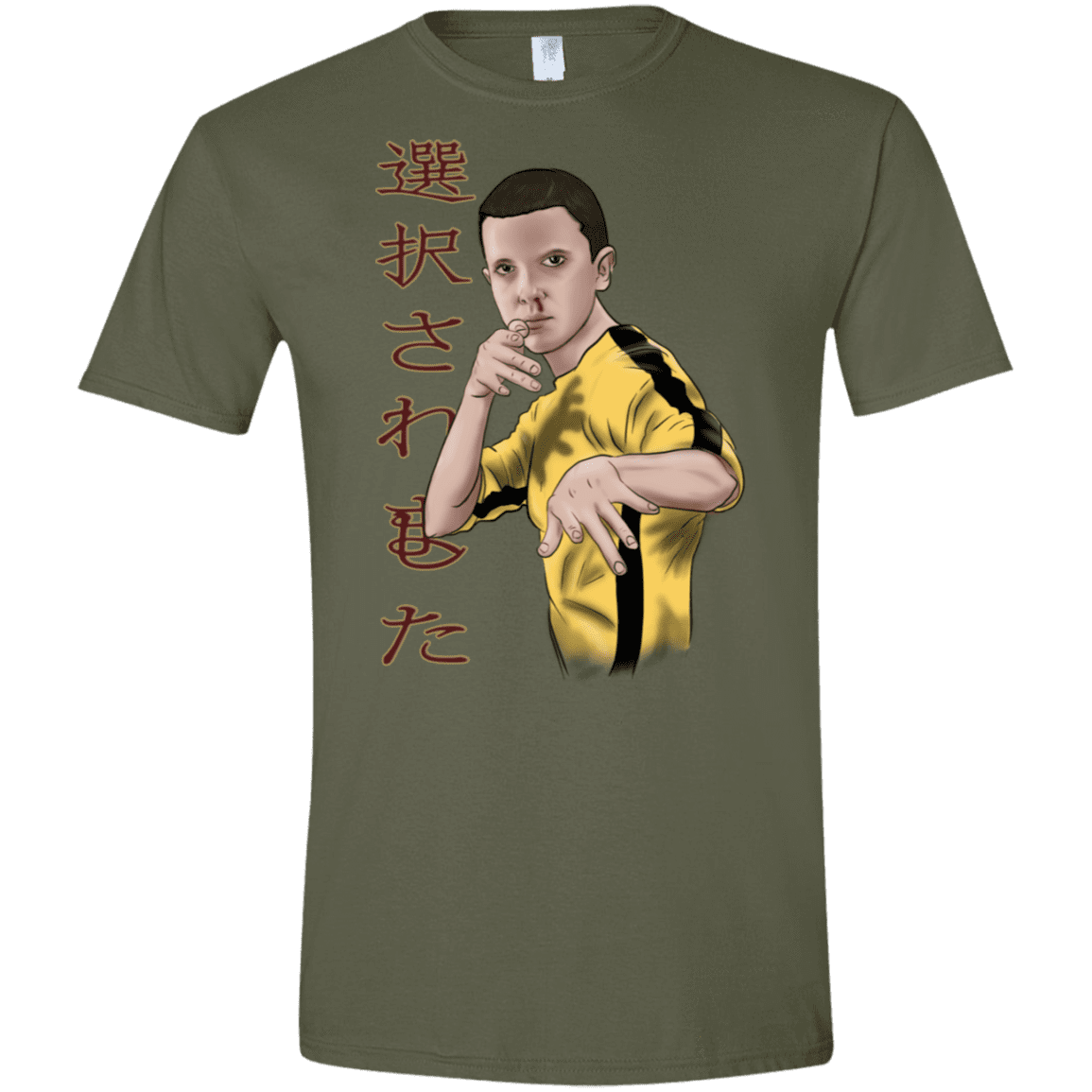 T-Shirts Military Green / S ELEEven Men's Semi-Fitted Softstyle