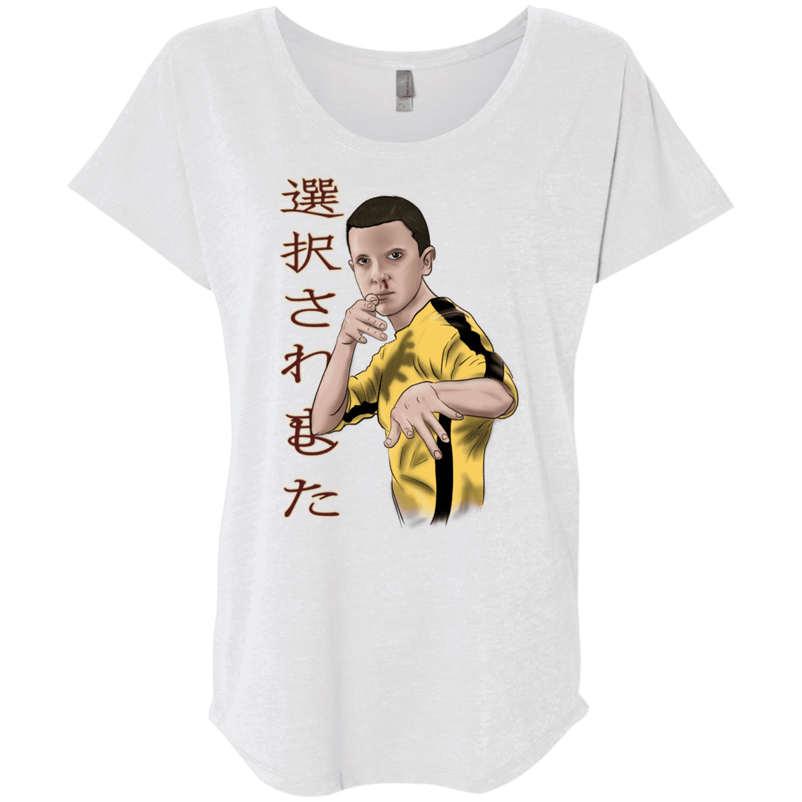 T-Shirts Heather White / X-Small ELEEven Triblend Dolman Sleeve