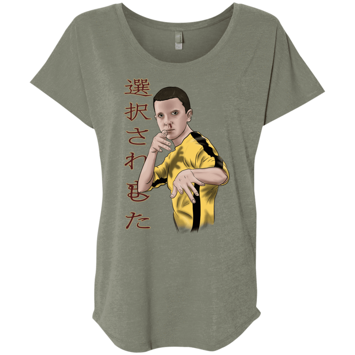 T-Shirts Venetian Grey / X-Small ELEEven Triblend Dolman Sleeve