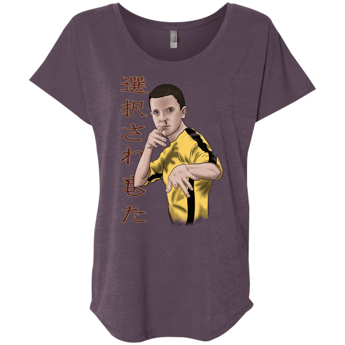 T-Shirts Vintage Purple / X-Small ELEEven Triblend Dolman Sleeve