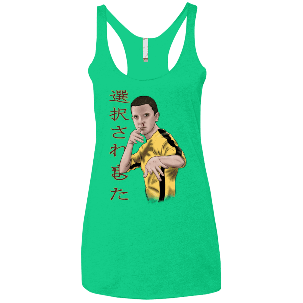 T-Shirts Envy / X-Small ELEEven Women's Triblend Racerback Tank