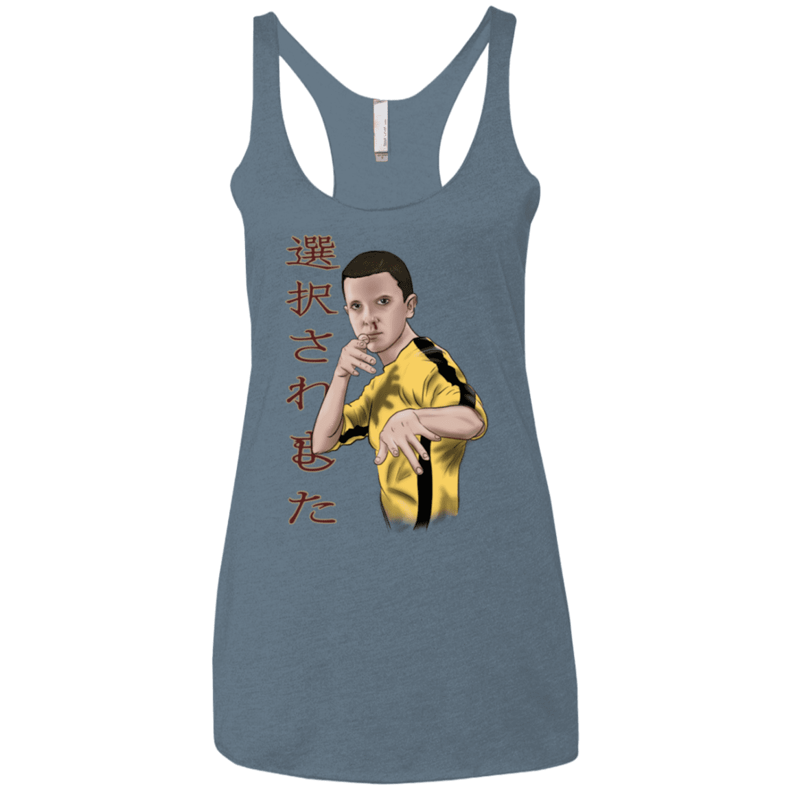 T-Shirts Indigo / X-Small ELEEven Women's Triblend Racerback Tank